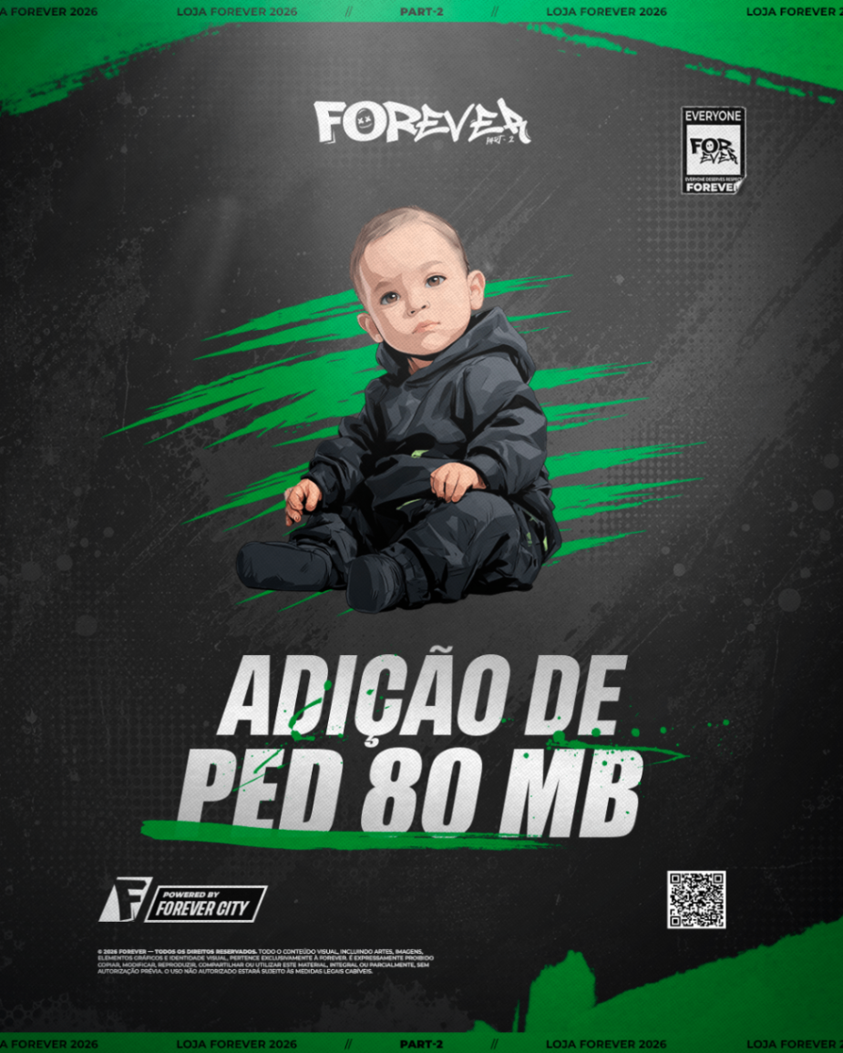 Adição Ped 80mb
