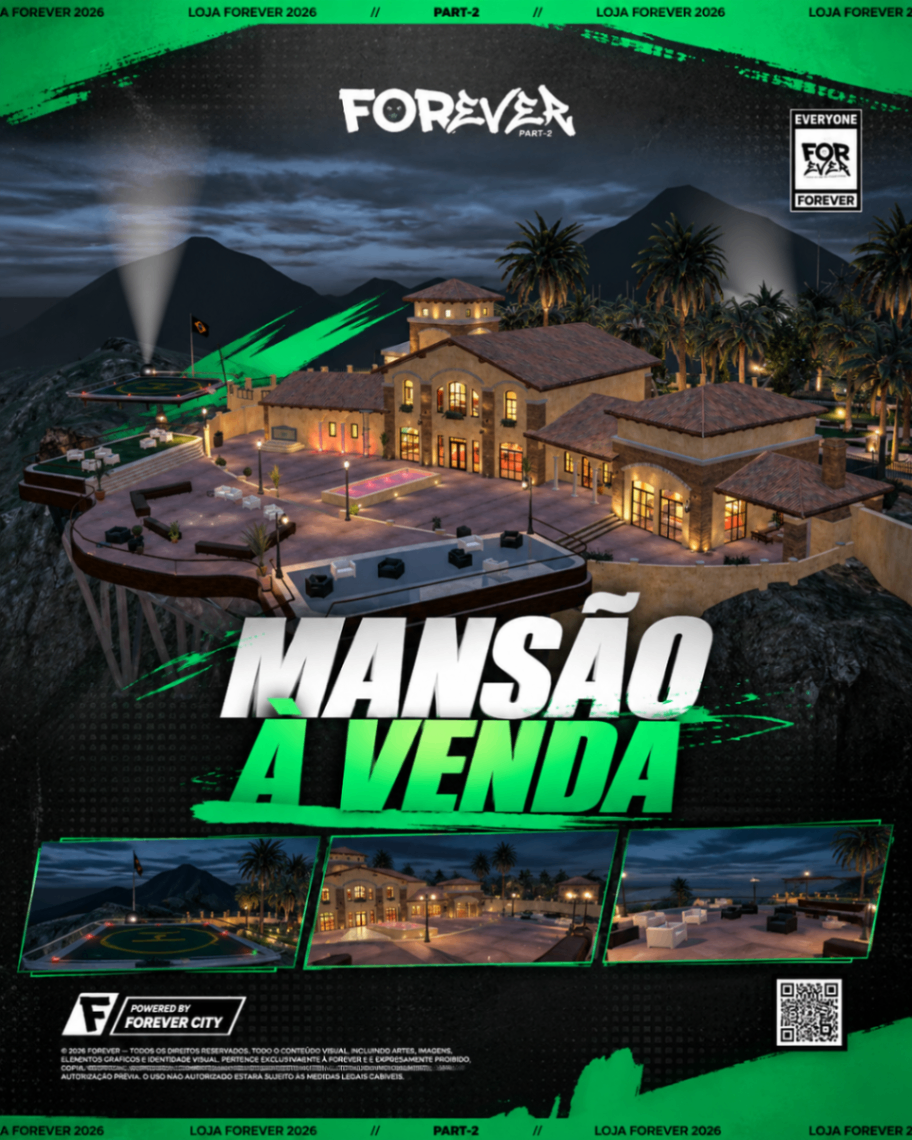 Mansão Letreiro (30 Dias)