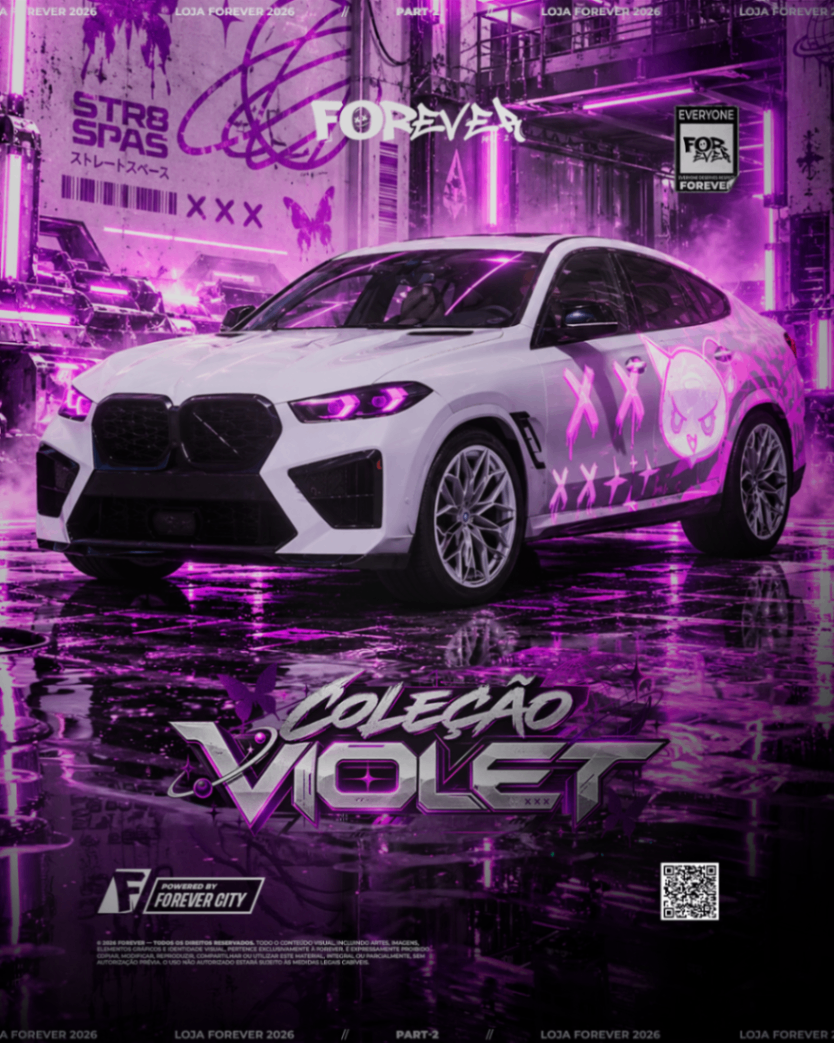BMW X6 Violet [16 TIROS]