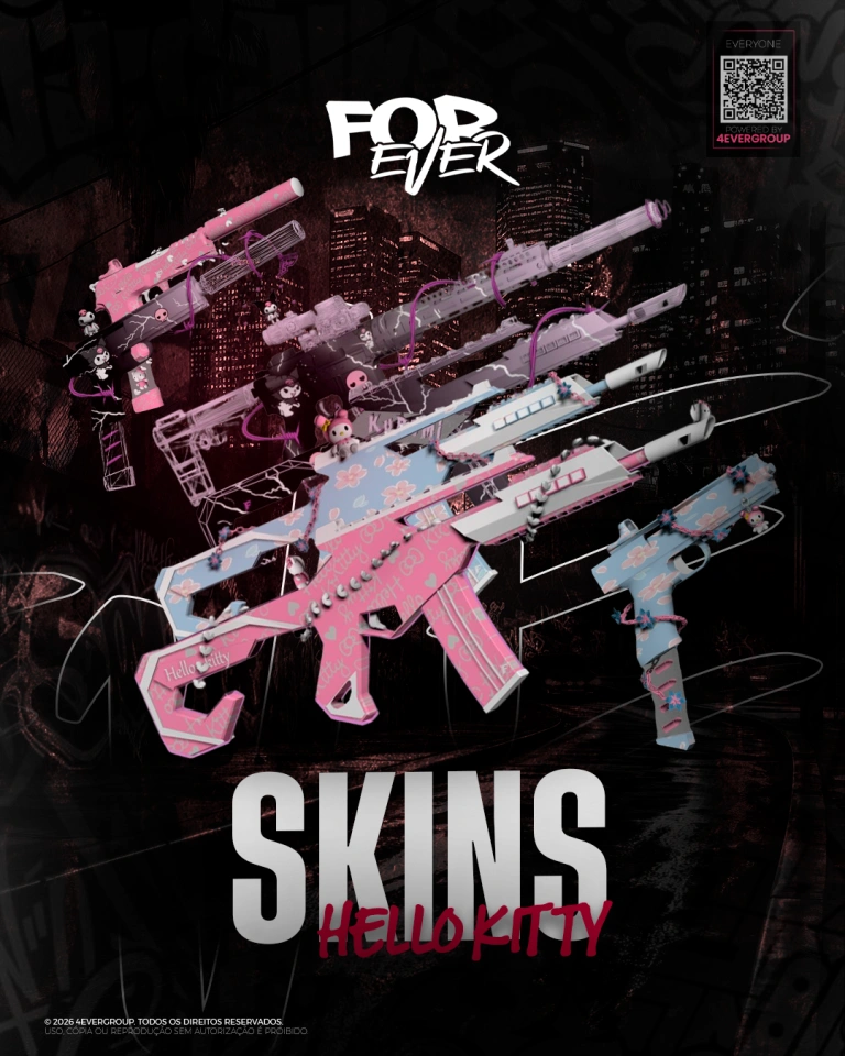 Pack de Skins Hello Kitty
