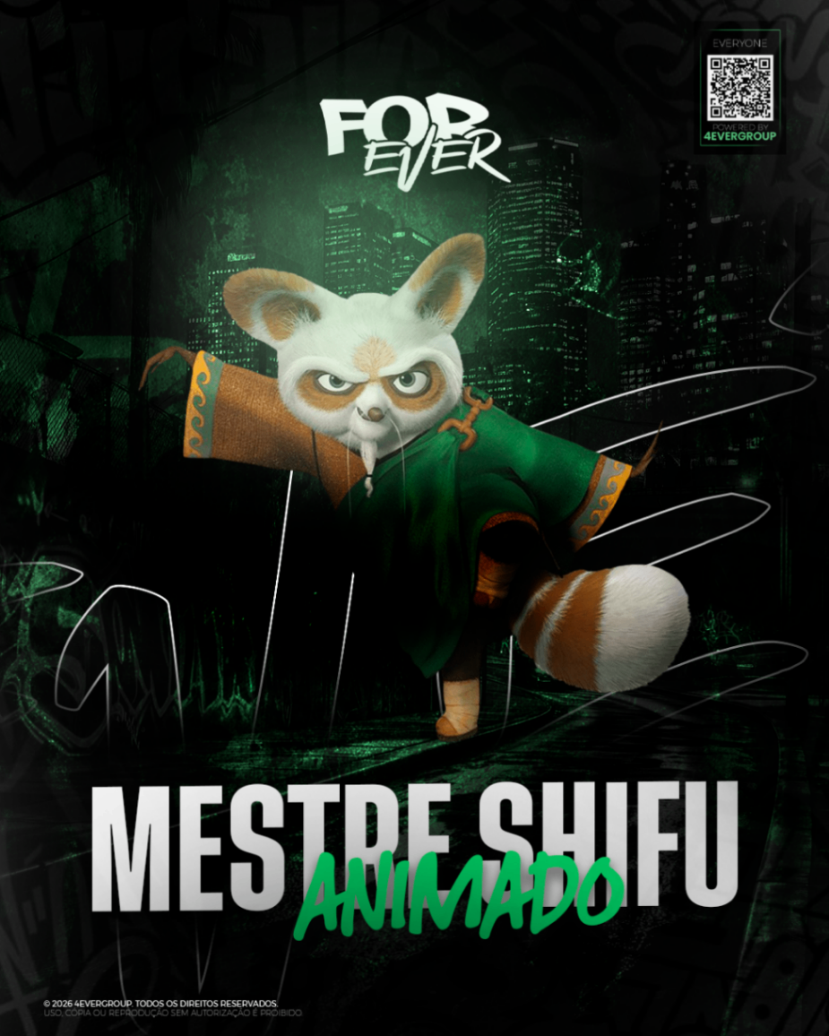 Mestre Shifu Animado