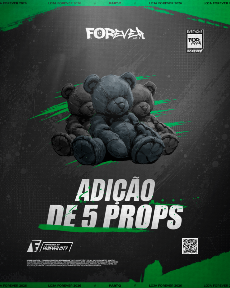 Adição de 5 Props