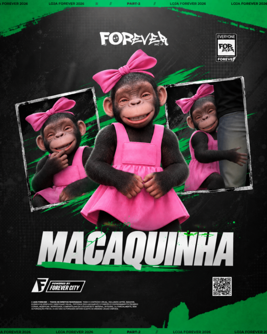 Macaquinha Animada