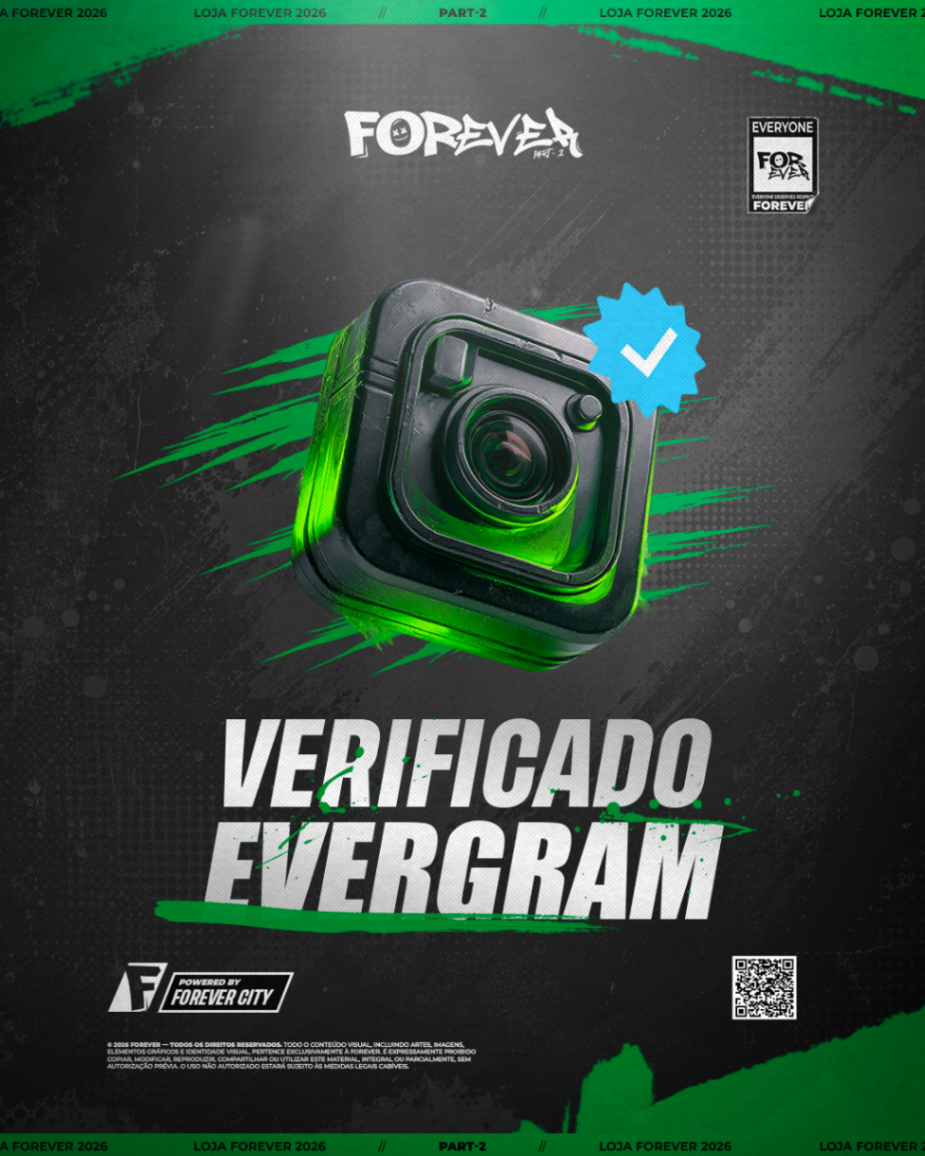 Evergram Verificado (30 dias)