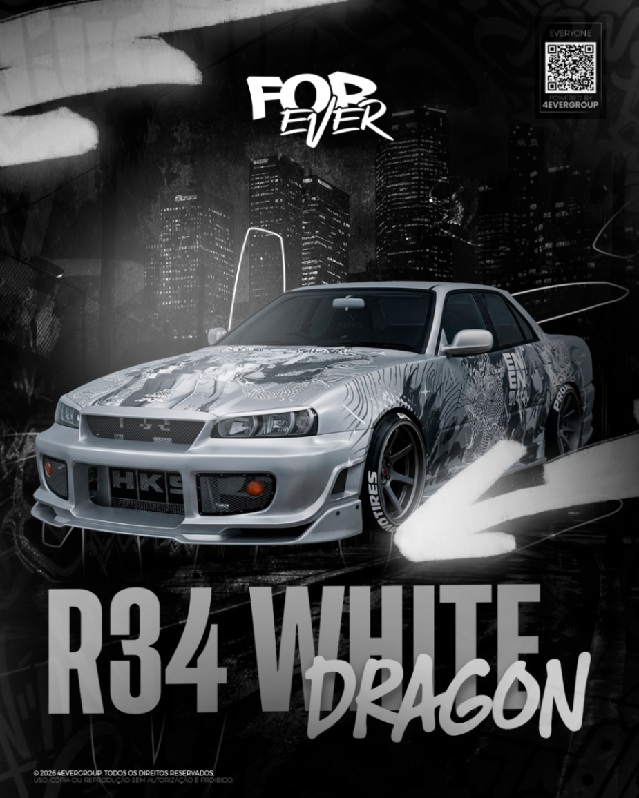R34 WHITE DRAGON - 30 DIAS