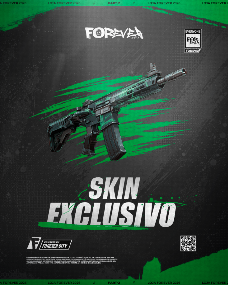 Adição de Skin Exclusiva