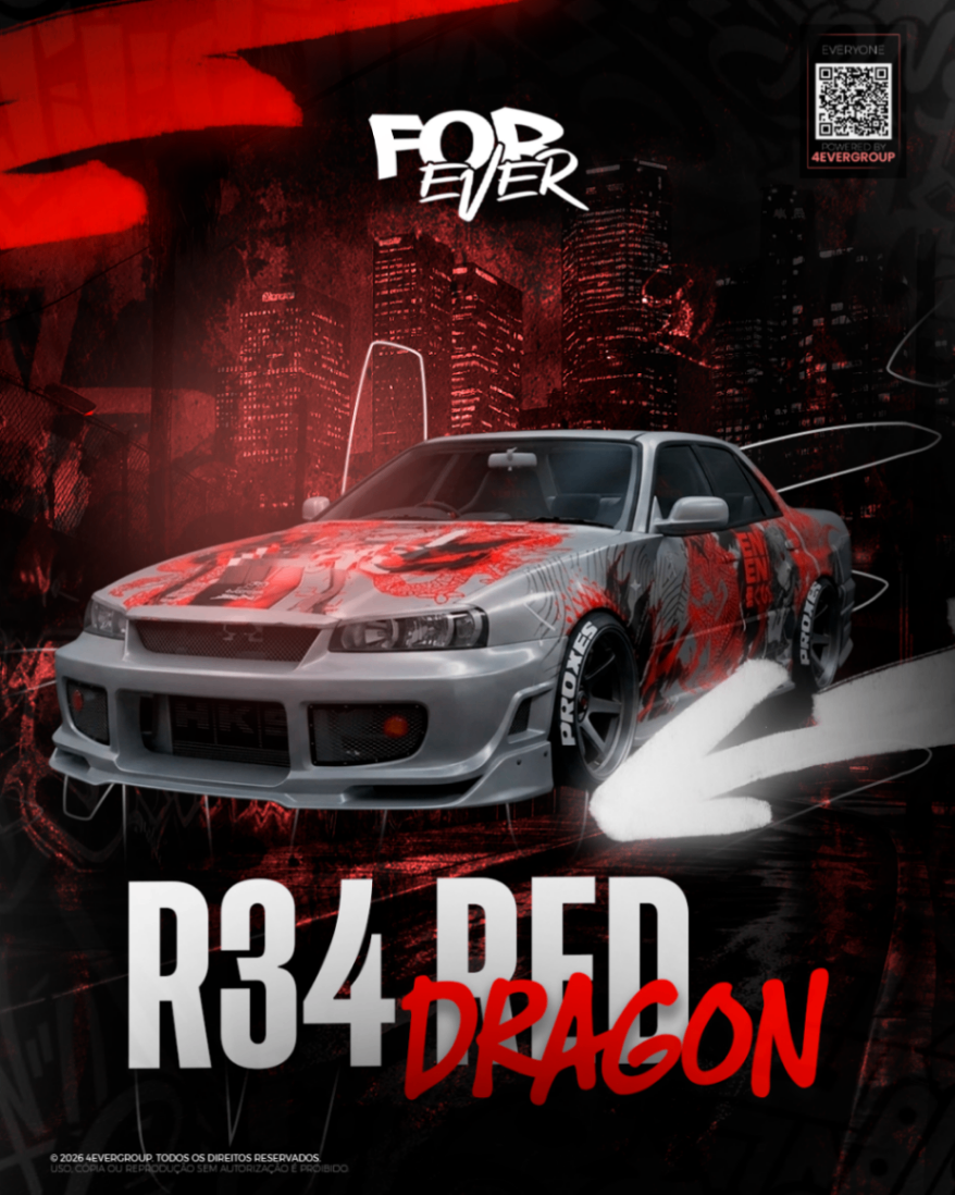 R34 RED DRAGON - WIPE