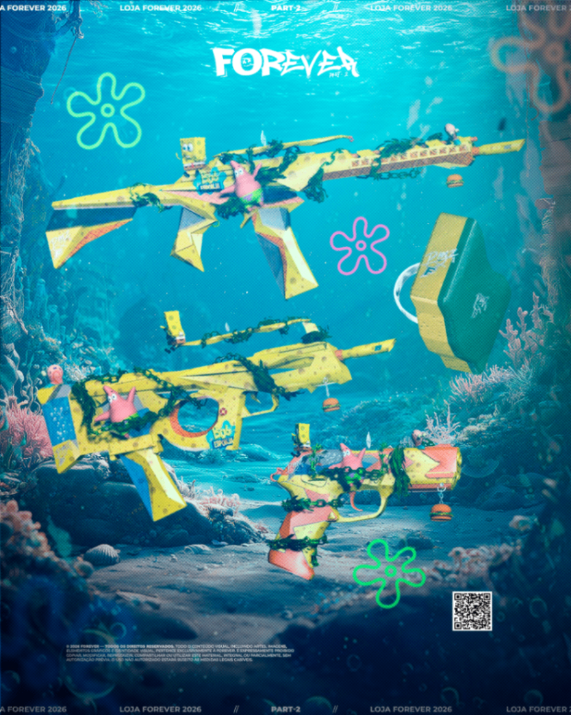 Pack de Skins - Bob Esponja