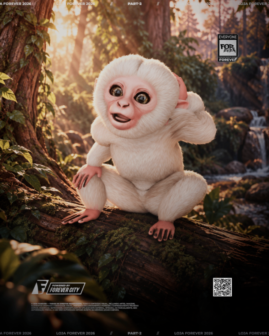 Macaquinho White Violet