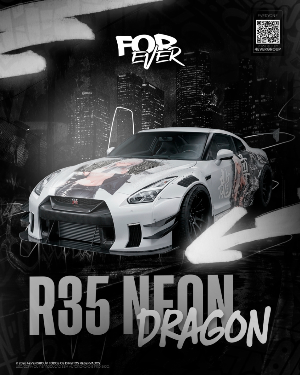 R35 NEON DRAGON - 30 DIAS