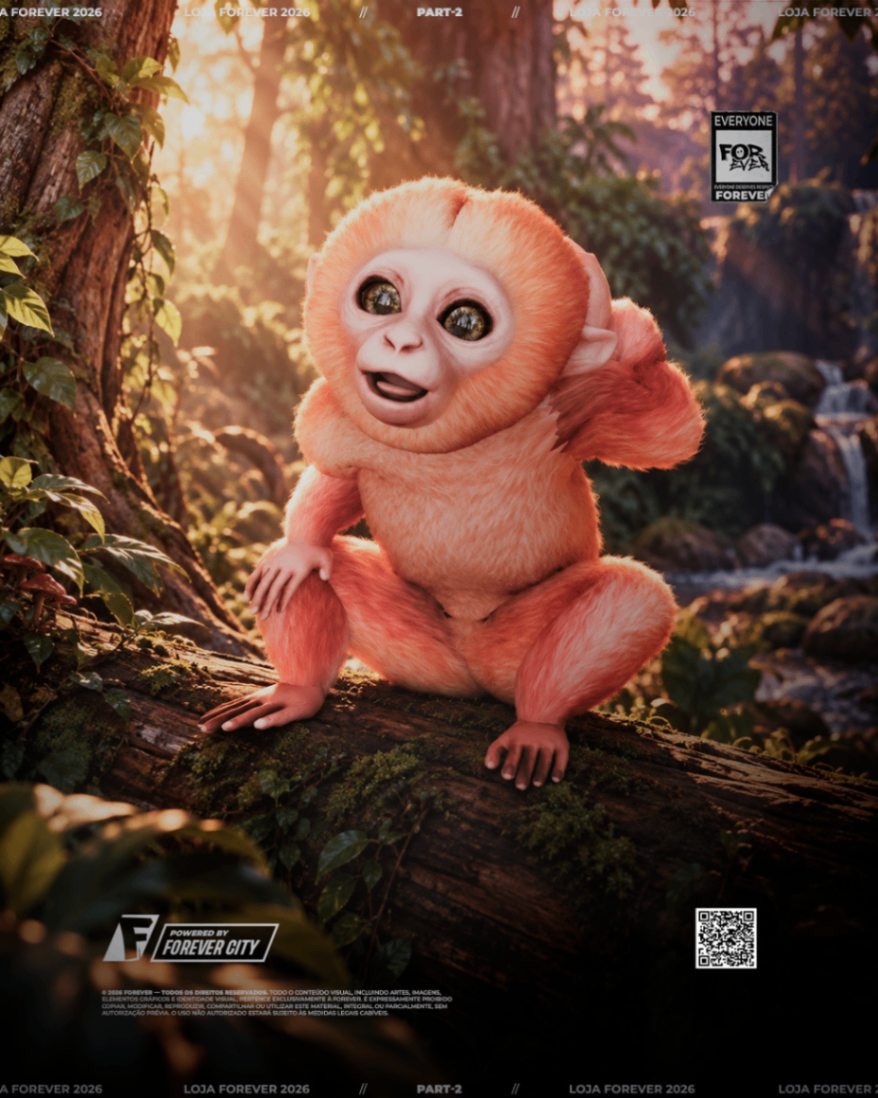 Macaquinho Orange Violet